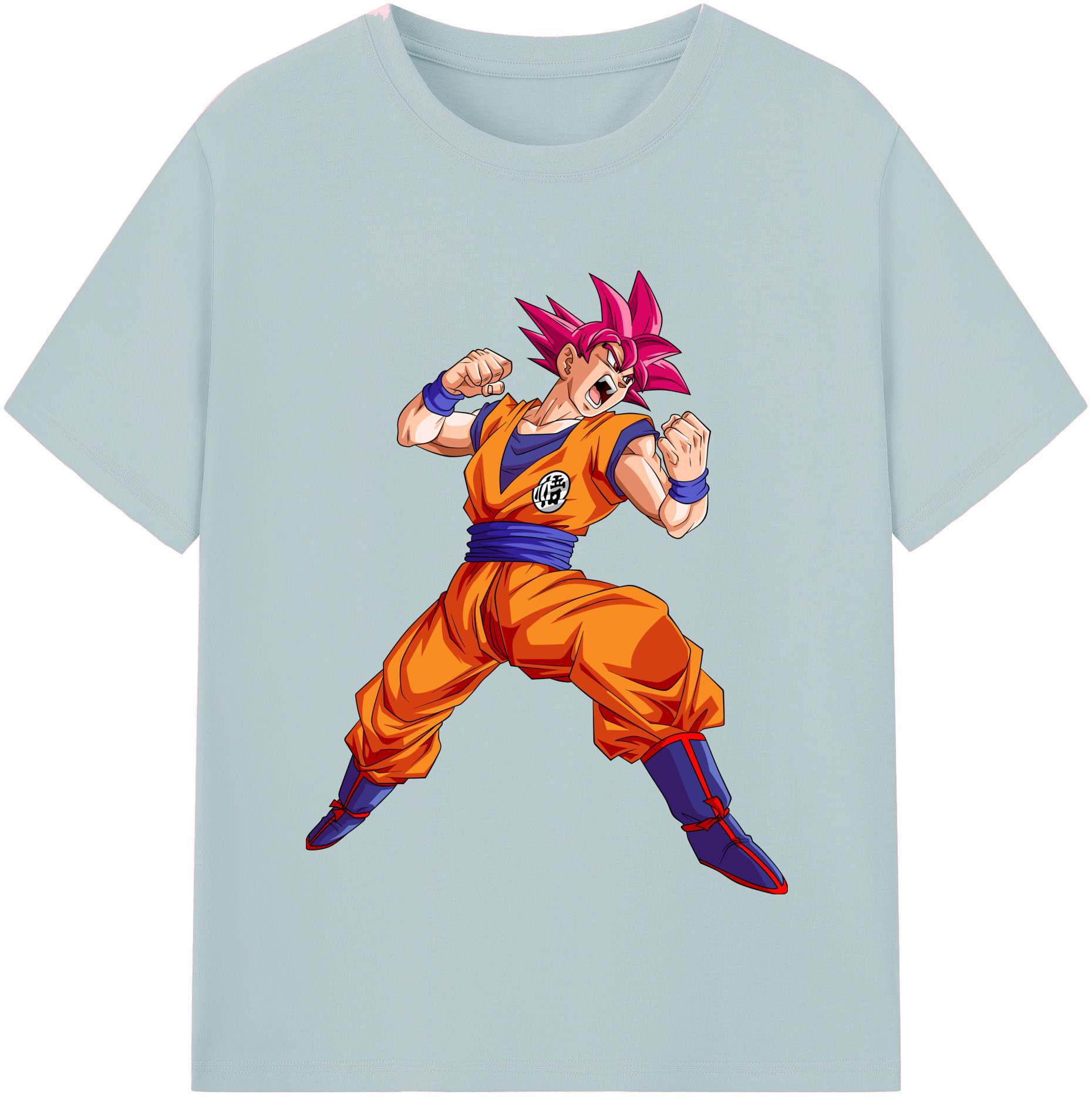 （画像用） ドラゴンボール 孫悟空（そん ごくう）Son Goku カカロット DRAGON BALL Kakarotto 綿100％半袖Tシャツ（フロントプリント）